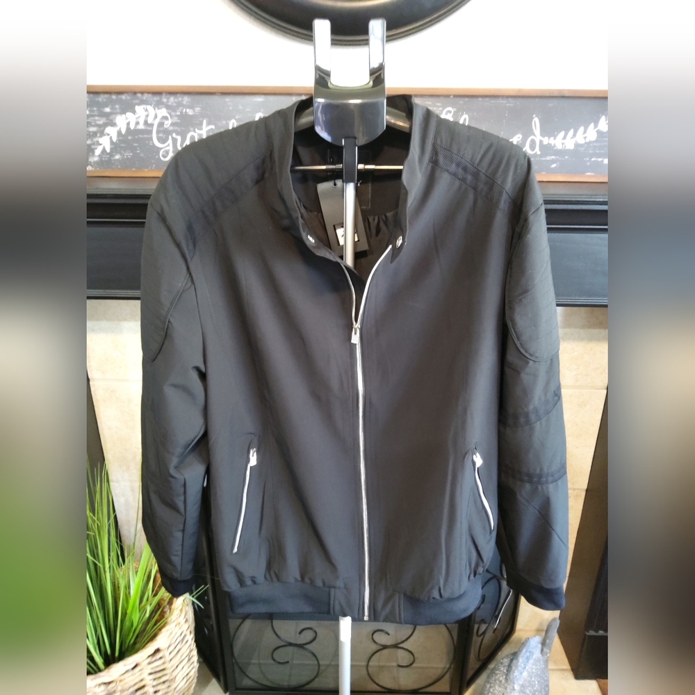 XRAY Men's Classic Black Lightweight Jacket - Picture 5 of 9